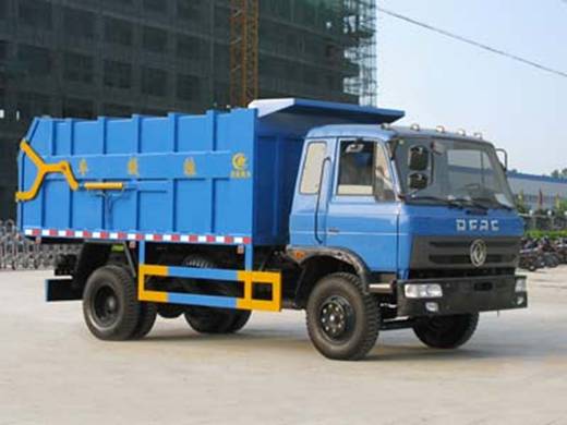 東風145對接式<a href=http://www.75419.cn/ljc target=_blank class=infotextkey>垃圾車</a>出廠圖片
